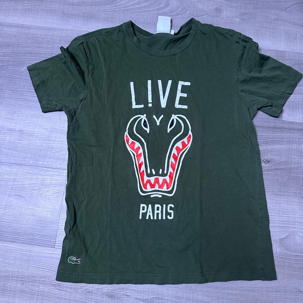 Live Paris Lacoste shirt